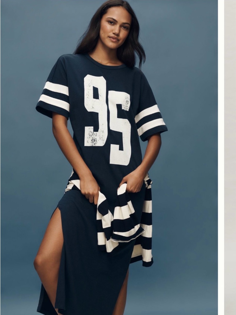 Anthropologie JerseyMaxi Tee Dress